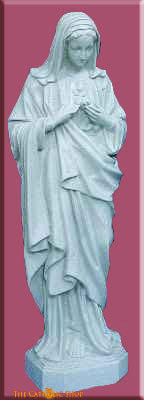 Immaculate Heart Of Mary Statue (Large)