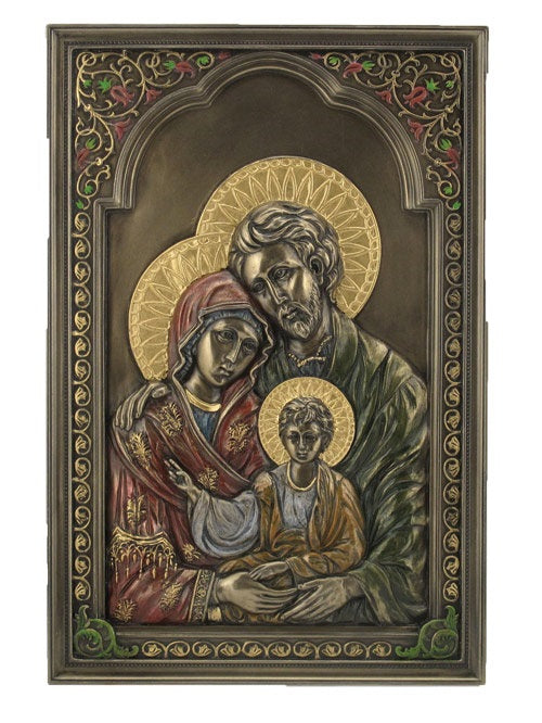 Holy Family Plaque