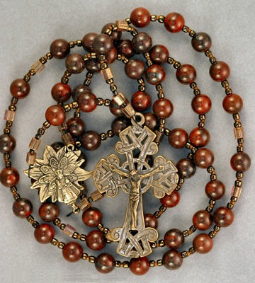 Infant of Prague Jasper Rosary