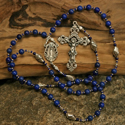 Lapis Lazuli Rosary