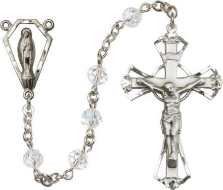 6mm Crystal Swarovski Rosary