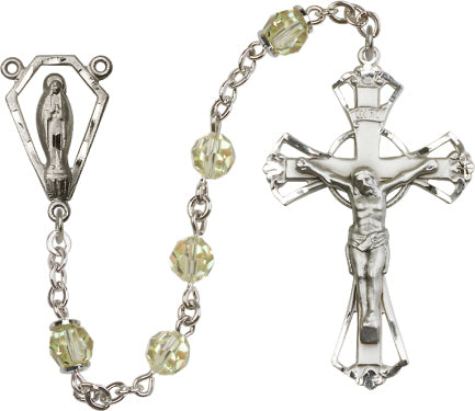 6mm Jnoquil Swarovski, Austrian Tin Cut Aurora Bo