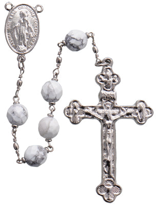 Howlite Rosary