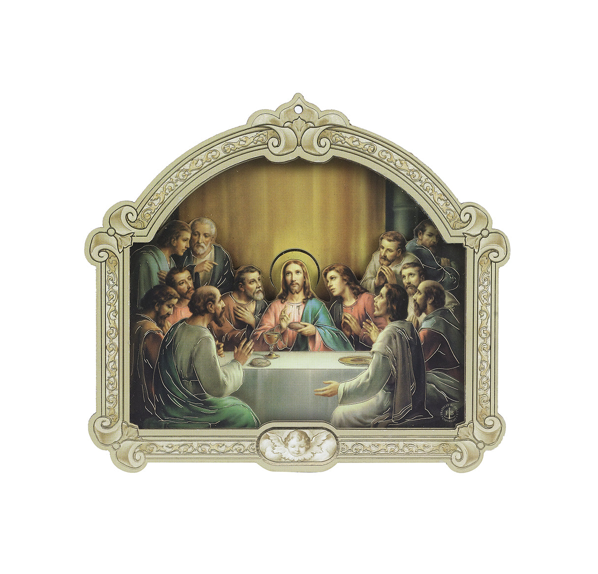 The Last Supper Wood Plaque