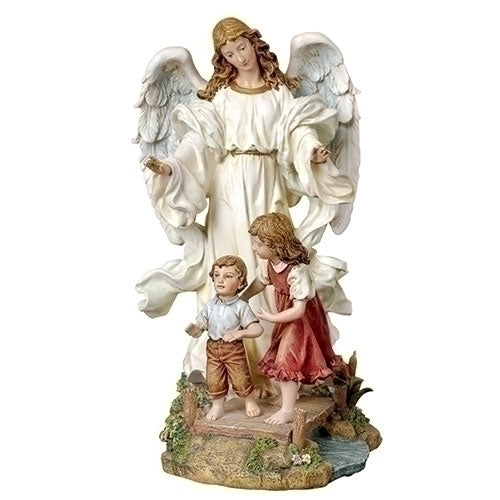 Guardian Angel Statue - 10 inches