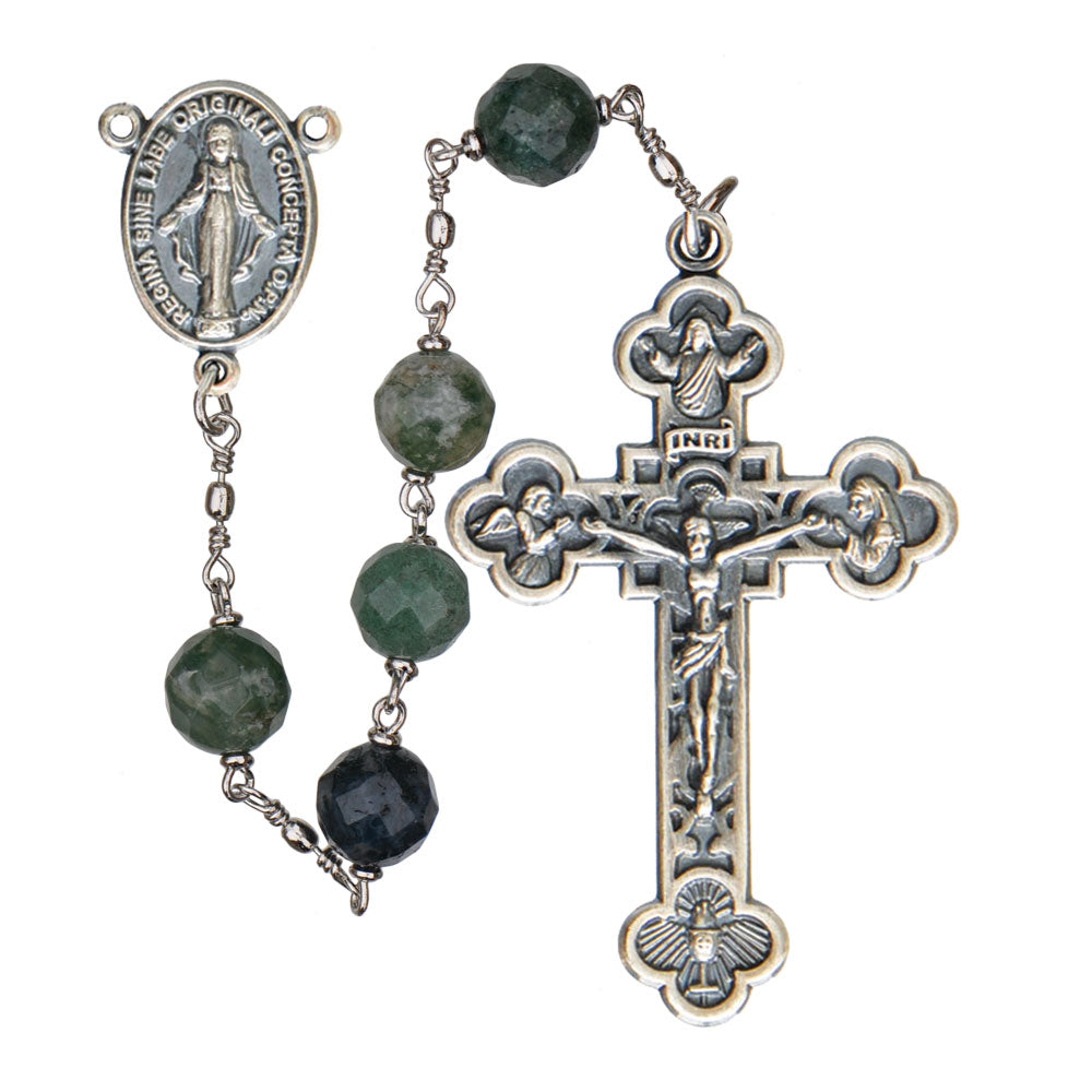 Black Jade Rosary 8MM