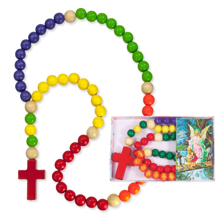 Baby Rosary in Primary Colors