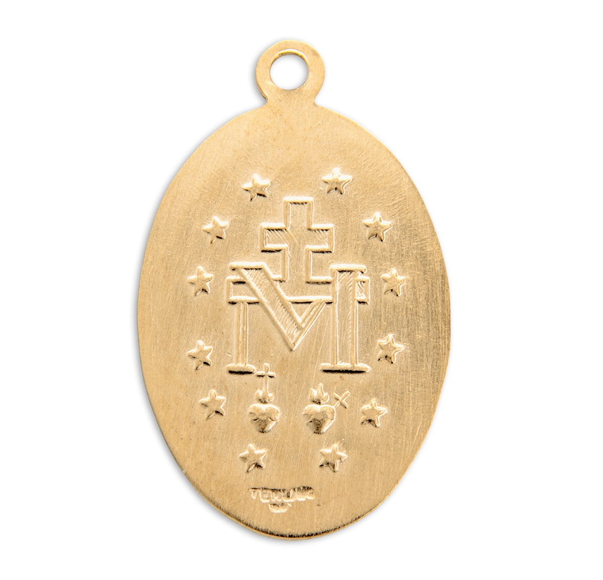 Gold Over Sterling Silver Miraculous Medal