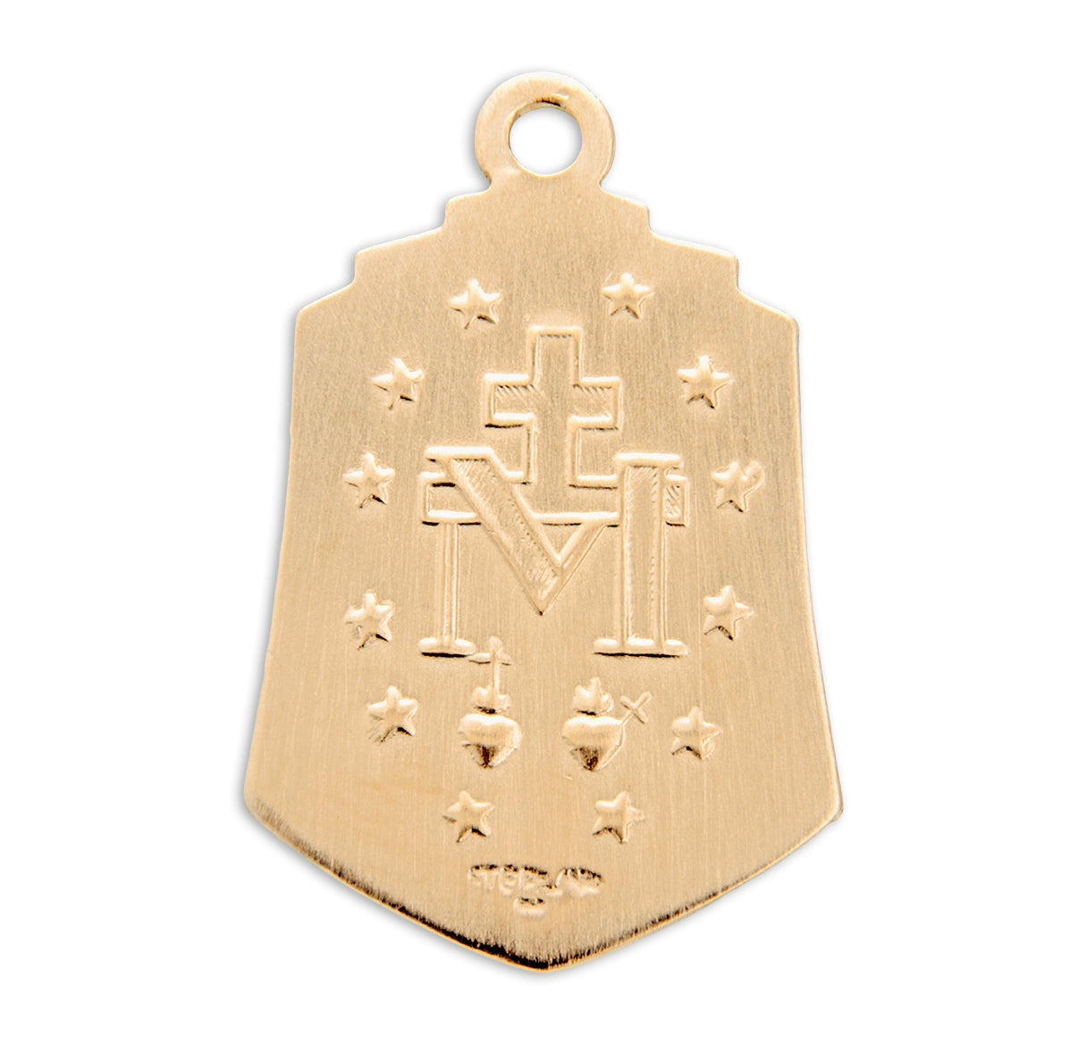 Gold Over Sterling Silver Miraculous Medal