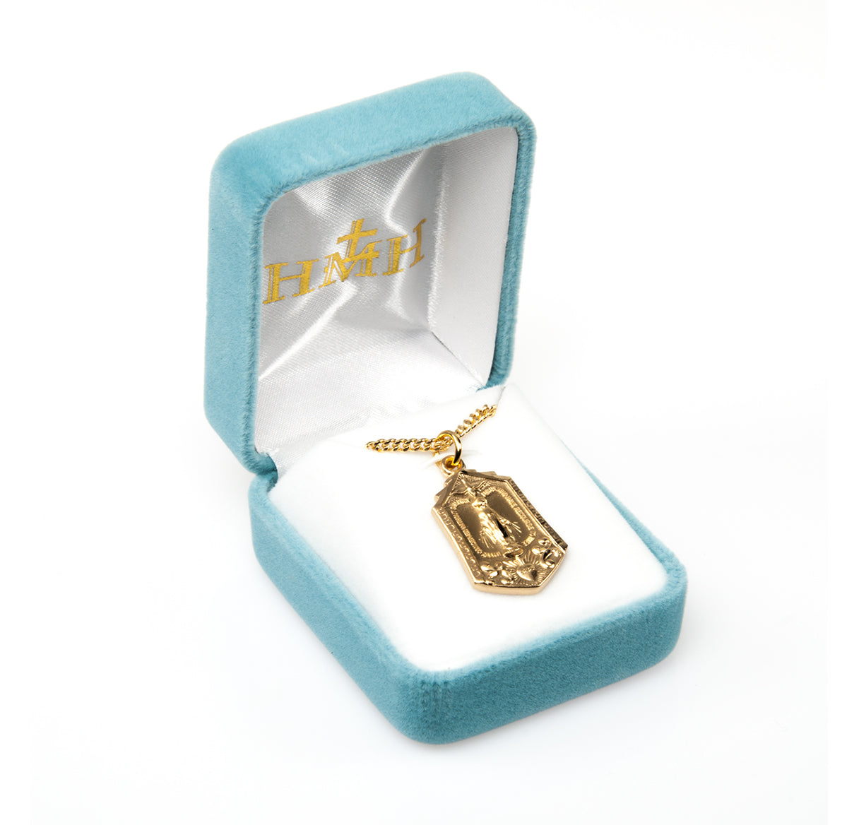 Gold Over Sterling Silver Miraculous Medal