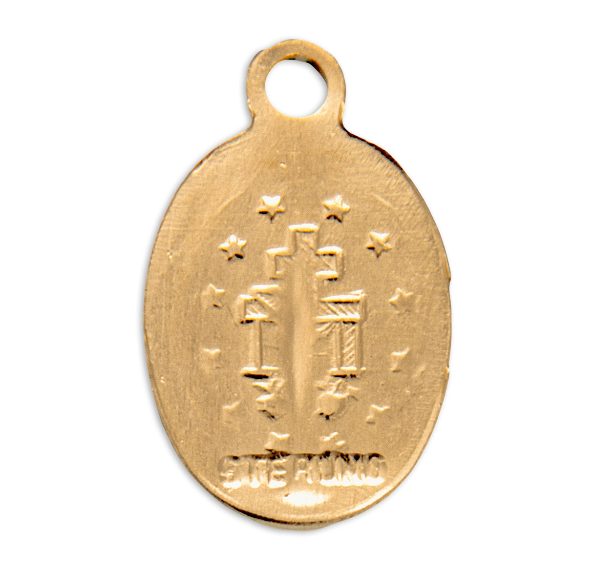 Gold Over Sterling Miraculous Medal