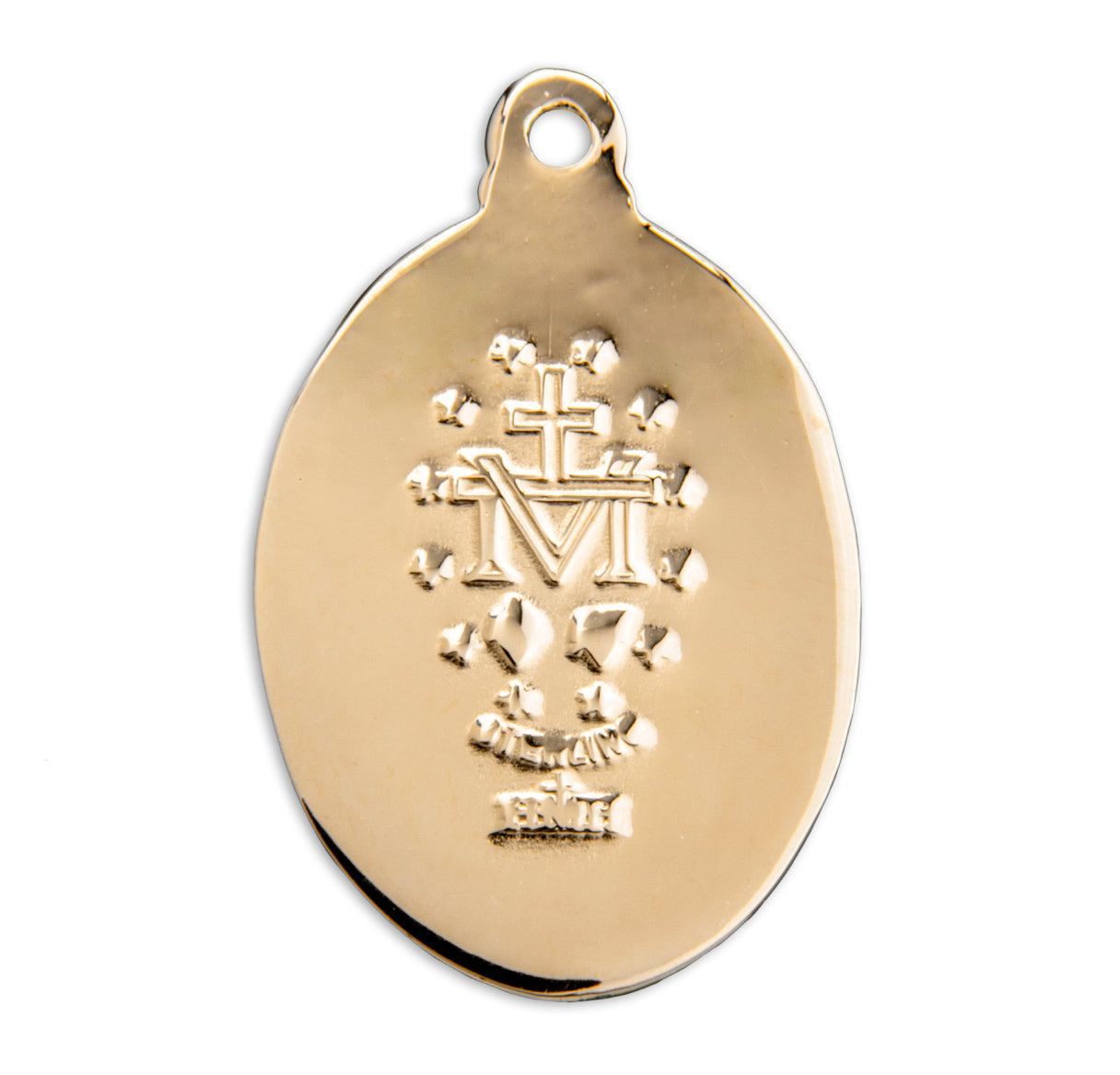 Sterling Silver Oval Miraculous Medal