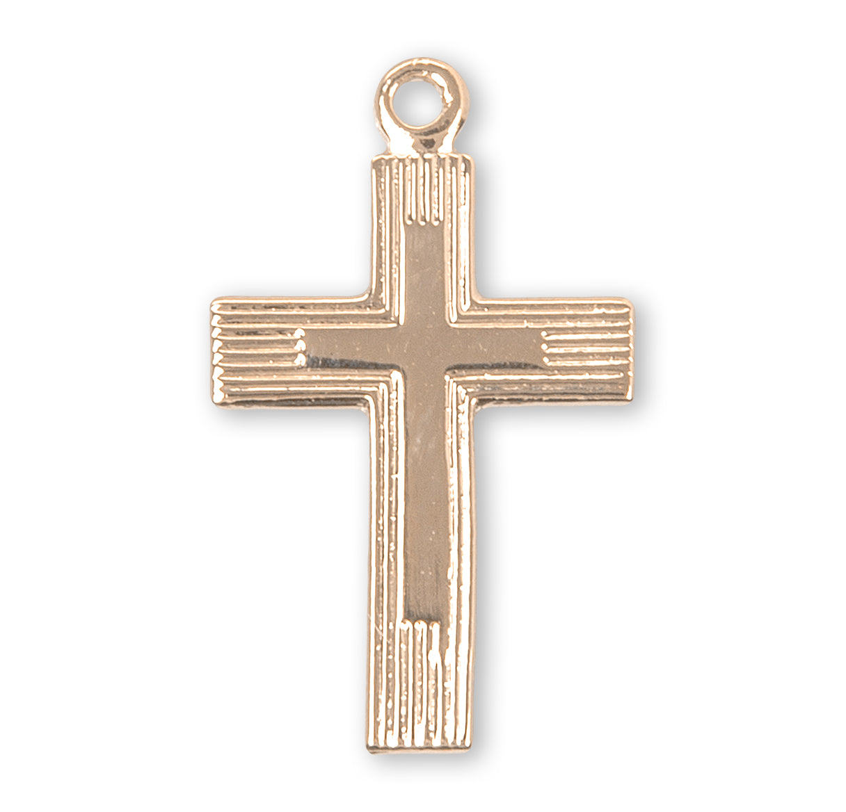 Gold Over Sterling Silver Cross