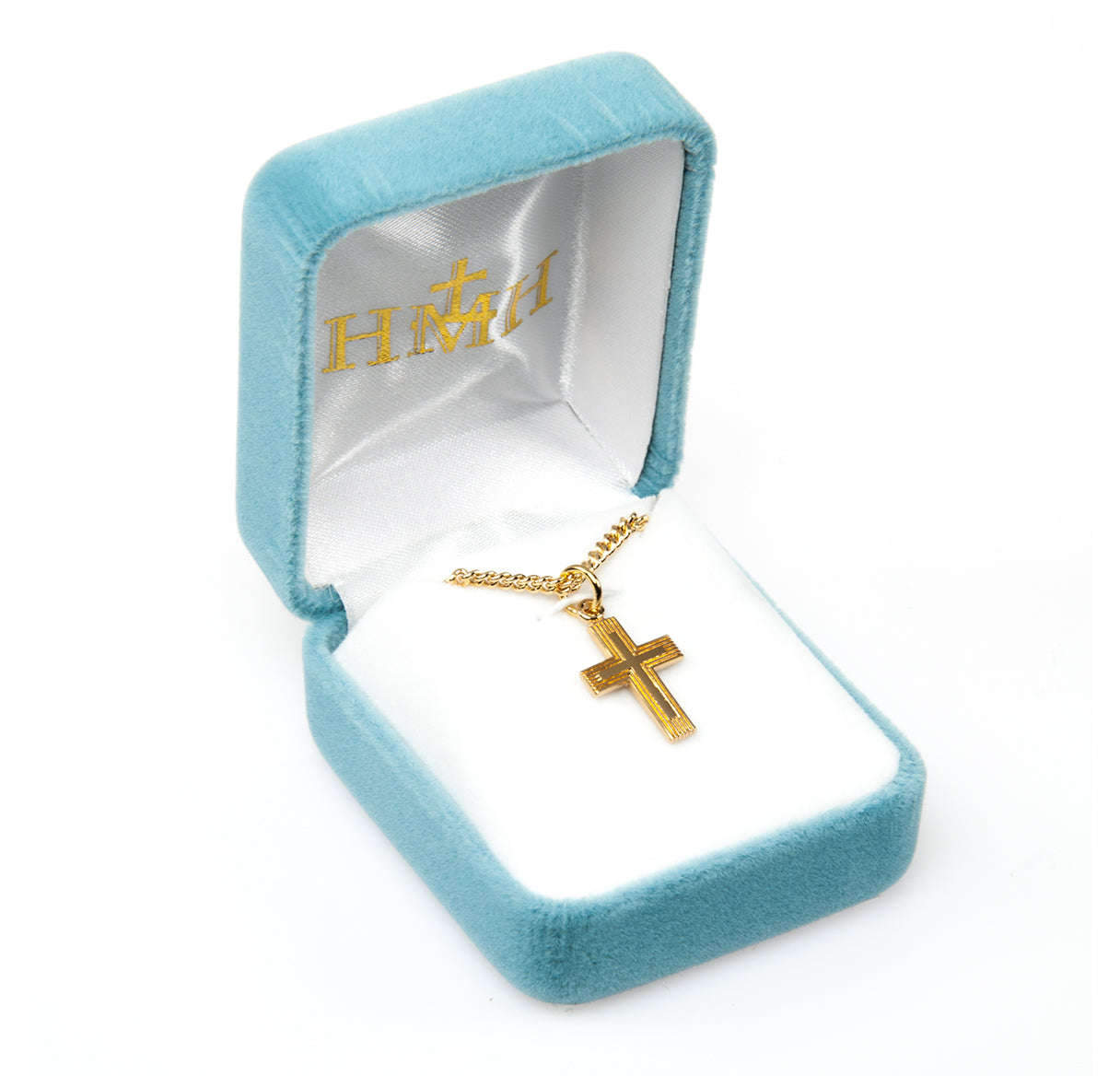 Gold Over Sterling Silver Cross