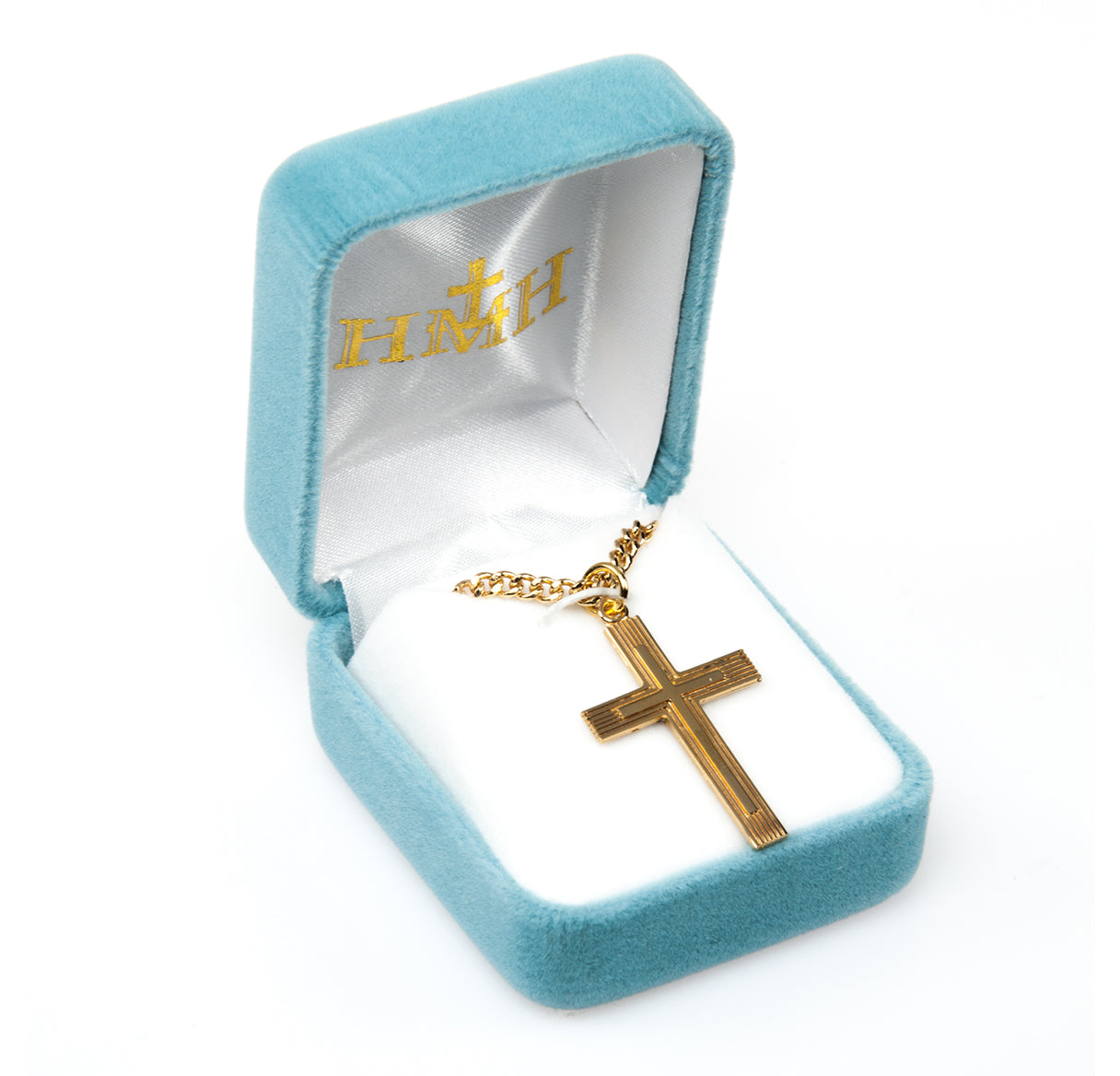 Gold Over Sterling Silver Cross