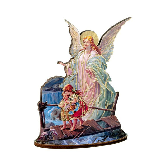 Guardian Angel Laser Cut Statuette