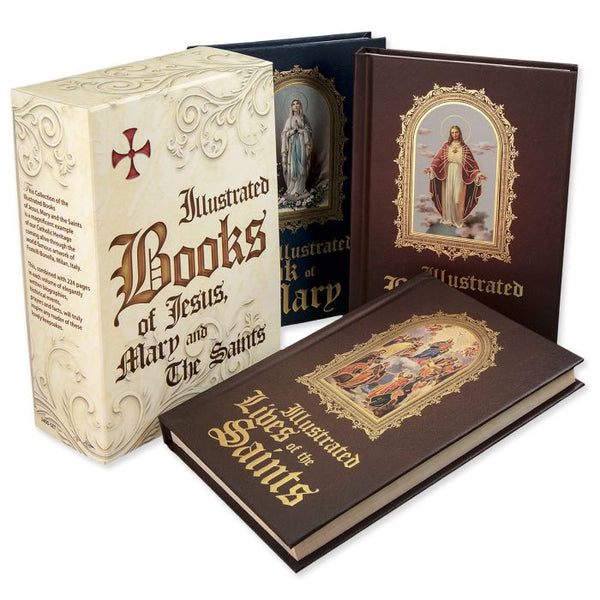 Illustrated Books of Jesus, Mary and the Saints Complete Set