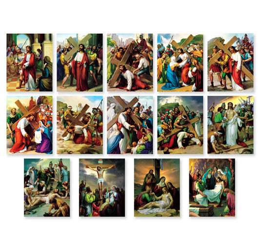 Stations of the Cross Poster Set-3