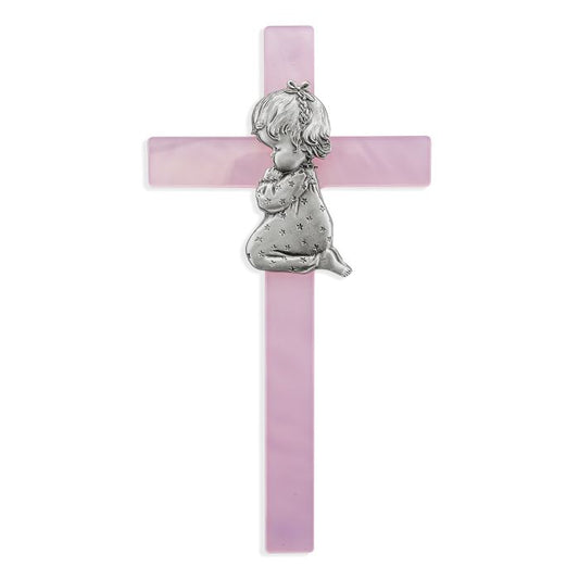Pearlized Baby Cross for Girl or Boy