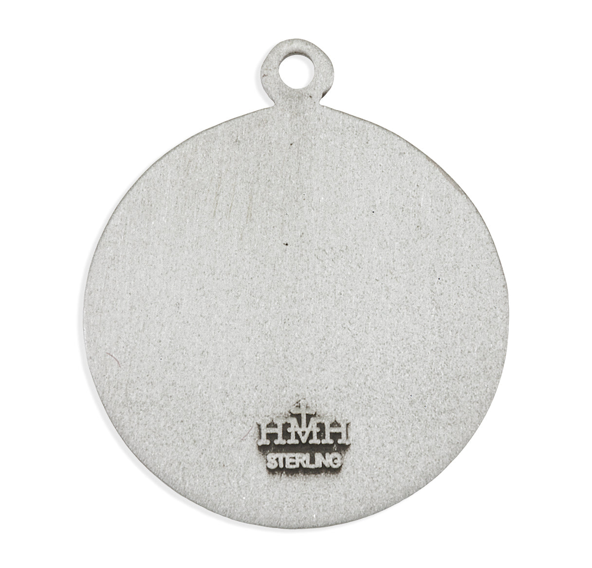 Sterling Silver Profile of Jesus Medal