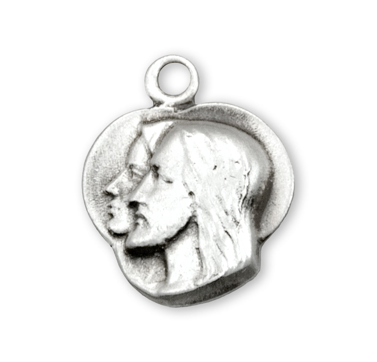 Jesus through Mary Sterling Silver Medal