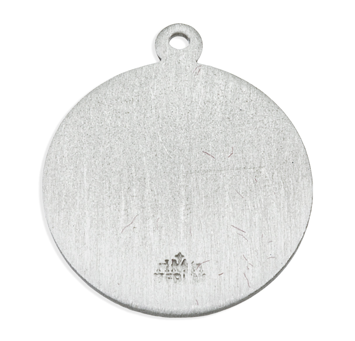 Saint Juan Round Sterling Silver Medal