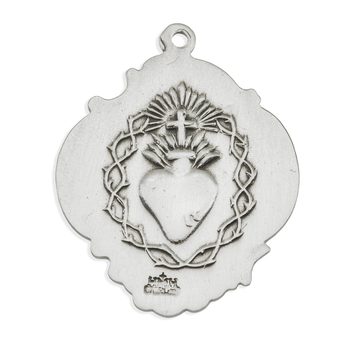 Infant Jesus Sterling Silver Medal