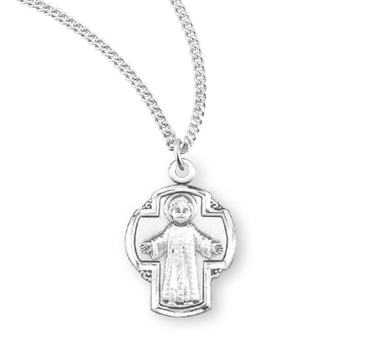 Christ the Child Sterling Silver Cross
