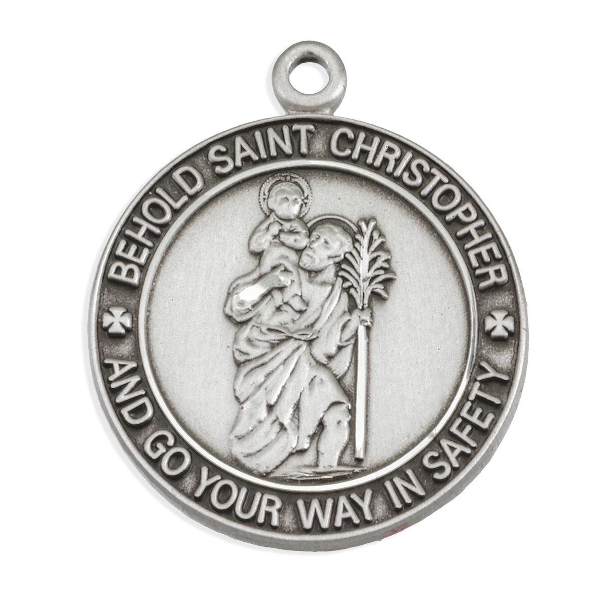 Sterling Silver St. Christopher Medal