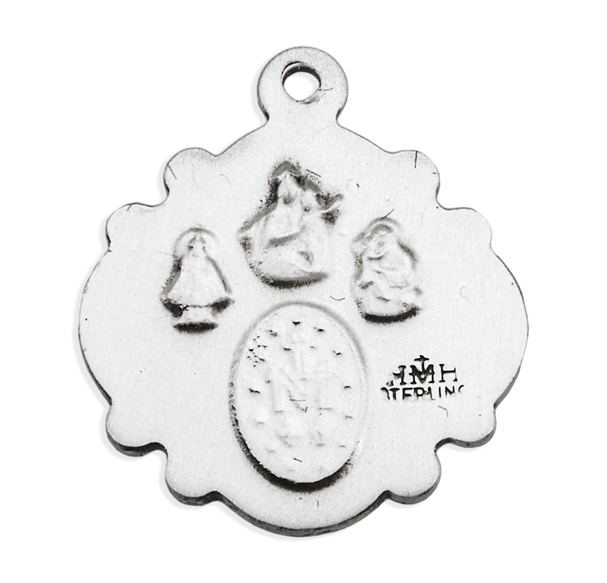 Sterling Silver 4-Way Medal