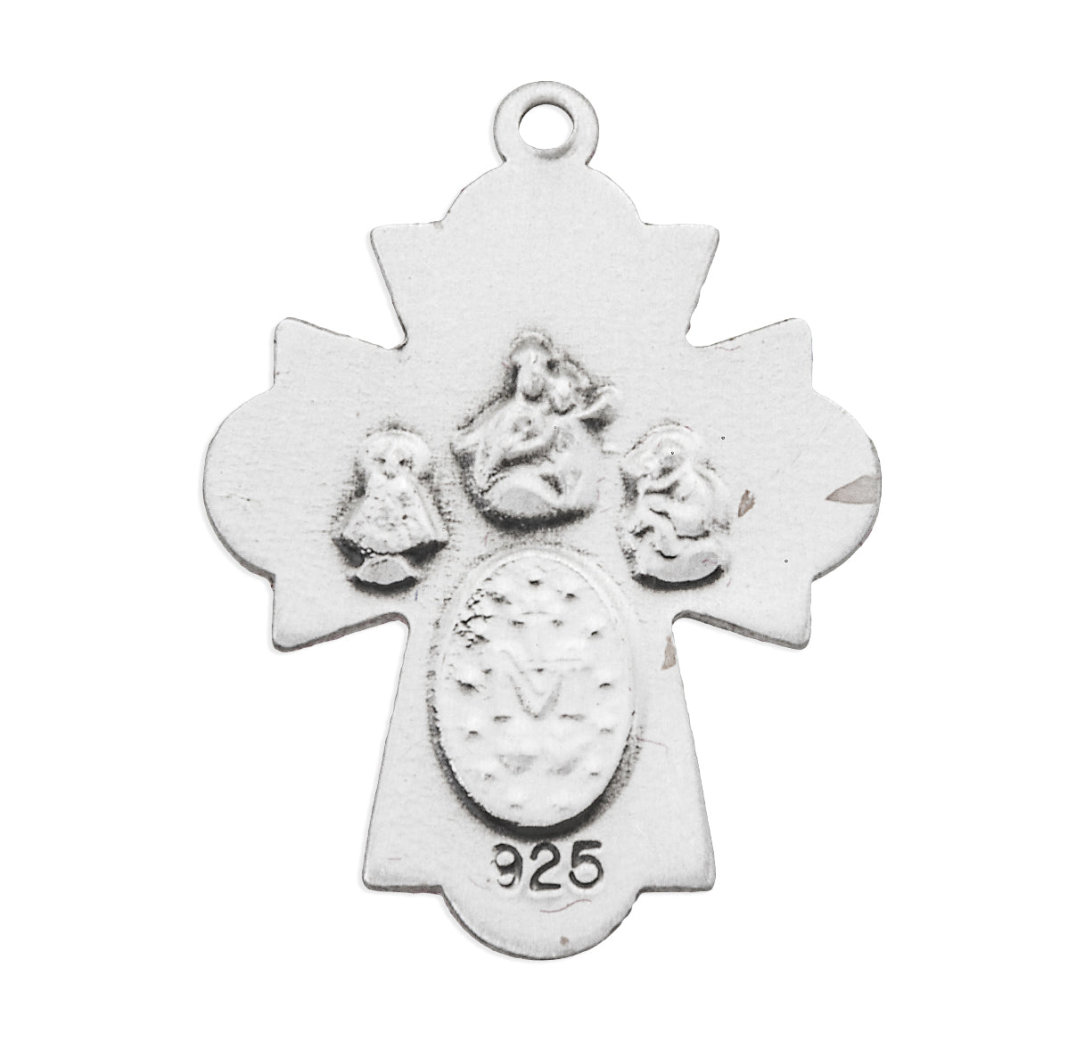 Sterling Silver 4-Way Medal