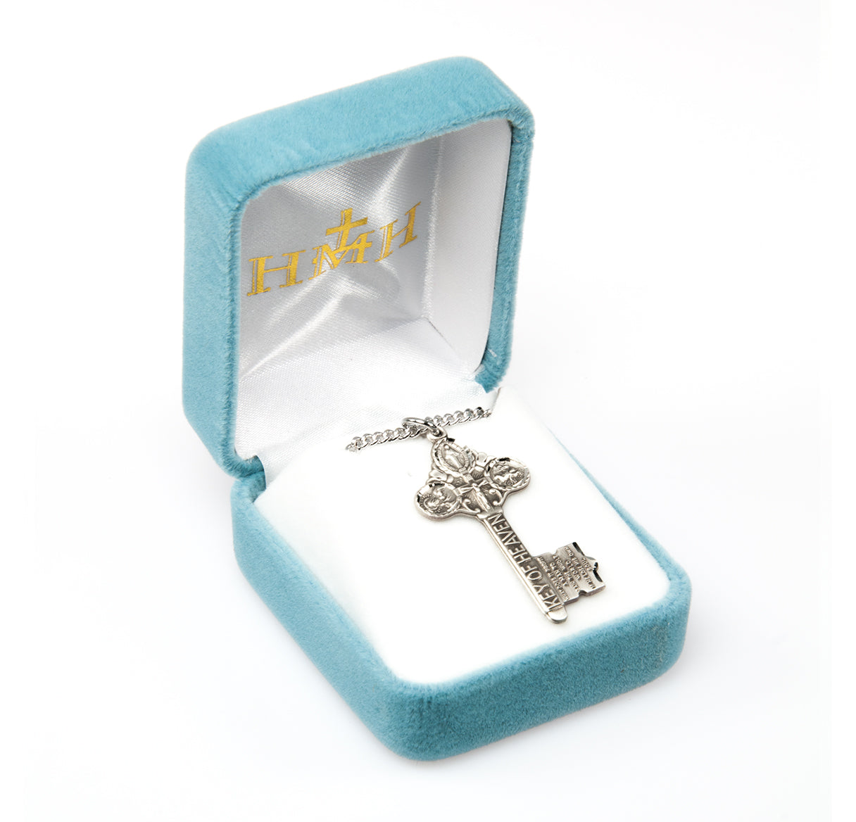 Sterling Silver Key of Heaven Medal