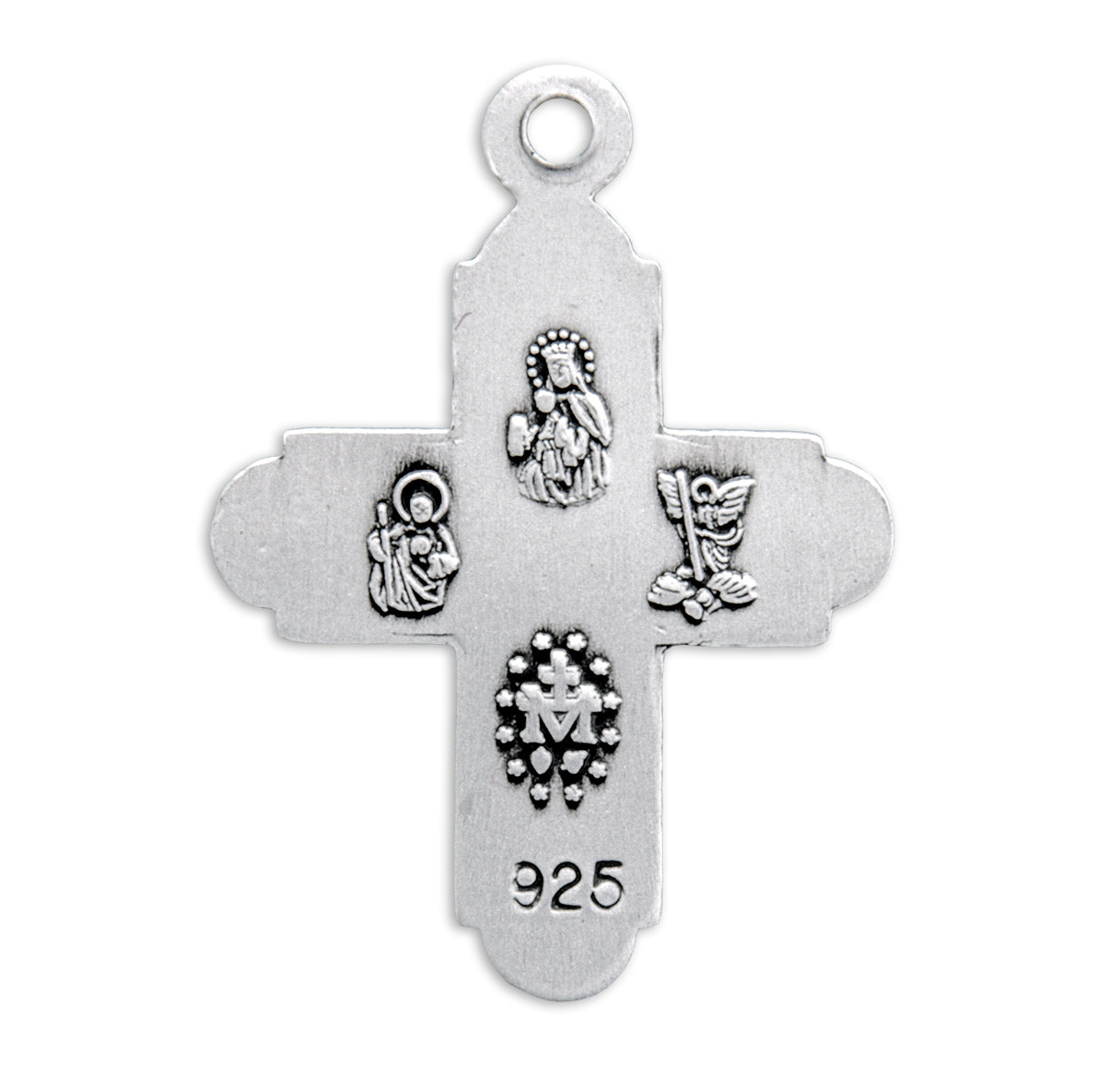 Sterling Silver 4-Way Medal