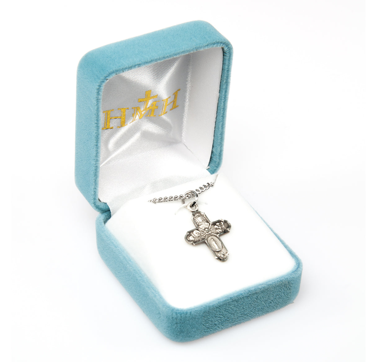 Sterling Silver 4-Way Medal