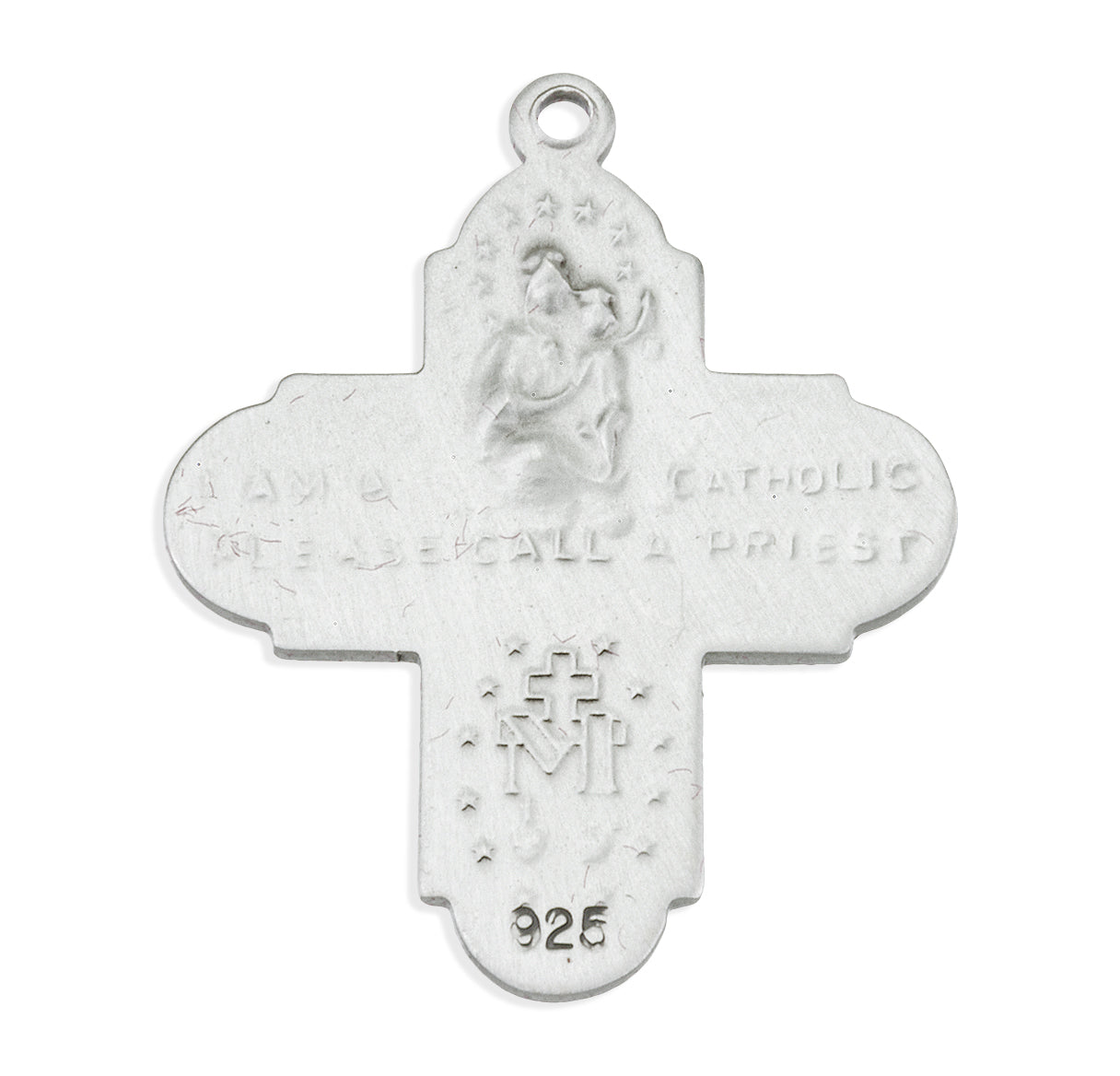 Sterling Silver 4-Way Medal