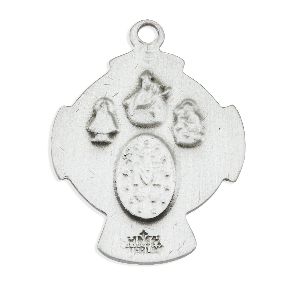Sterling Silver 4-Way Medal