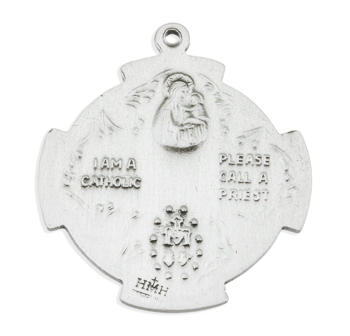 Sterling Silver 4-Way Medal