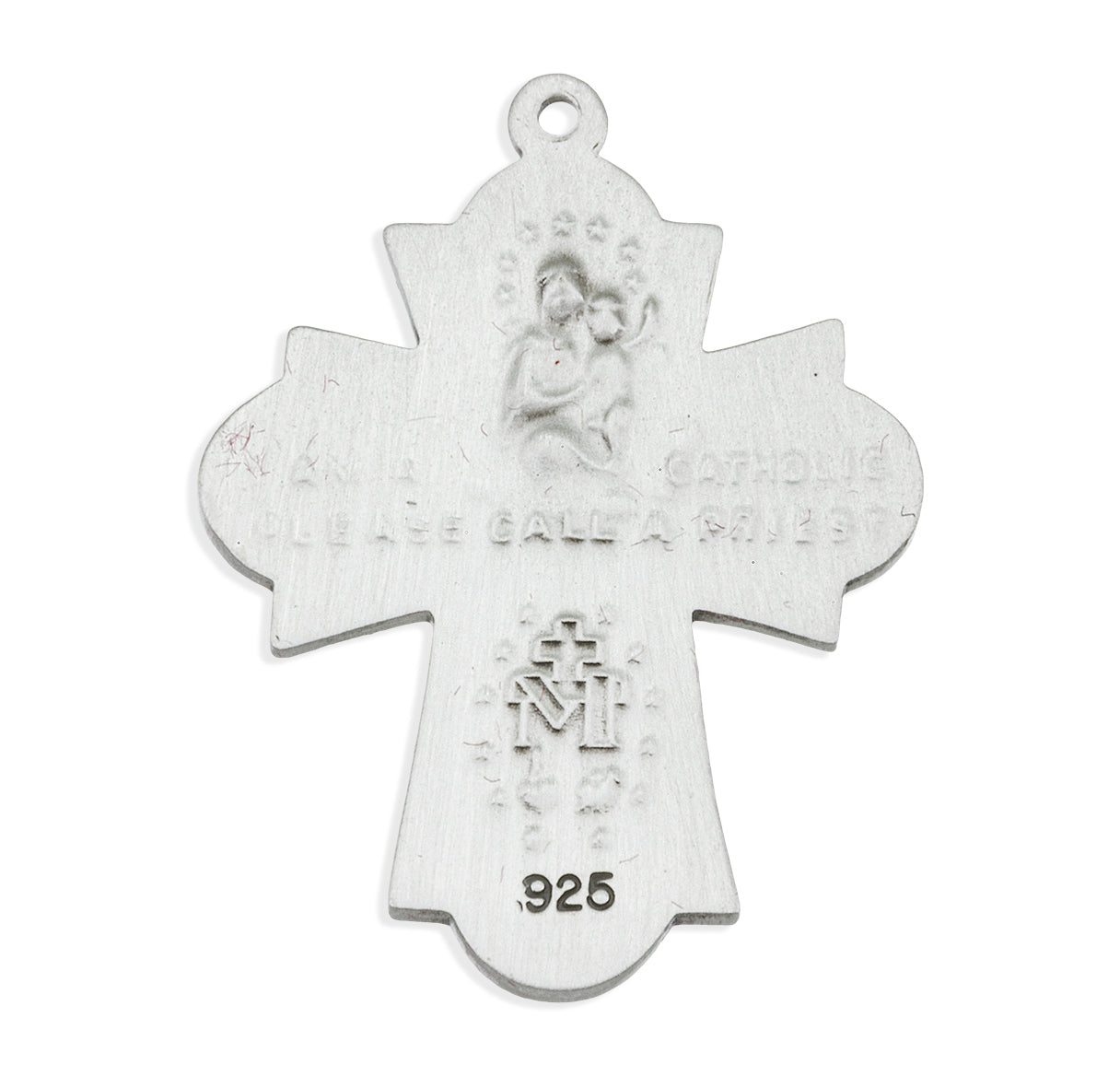 Sterling Silver 4-Way Medal