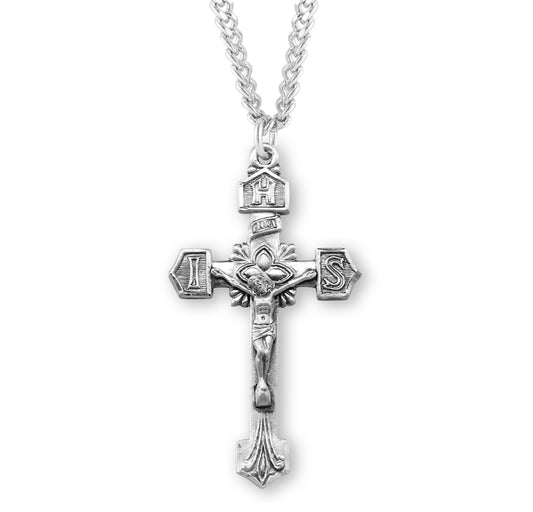 Sterling Silver IHS Crucifix