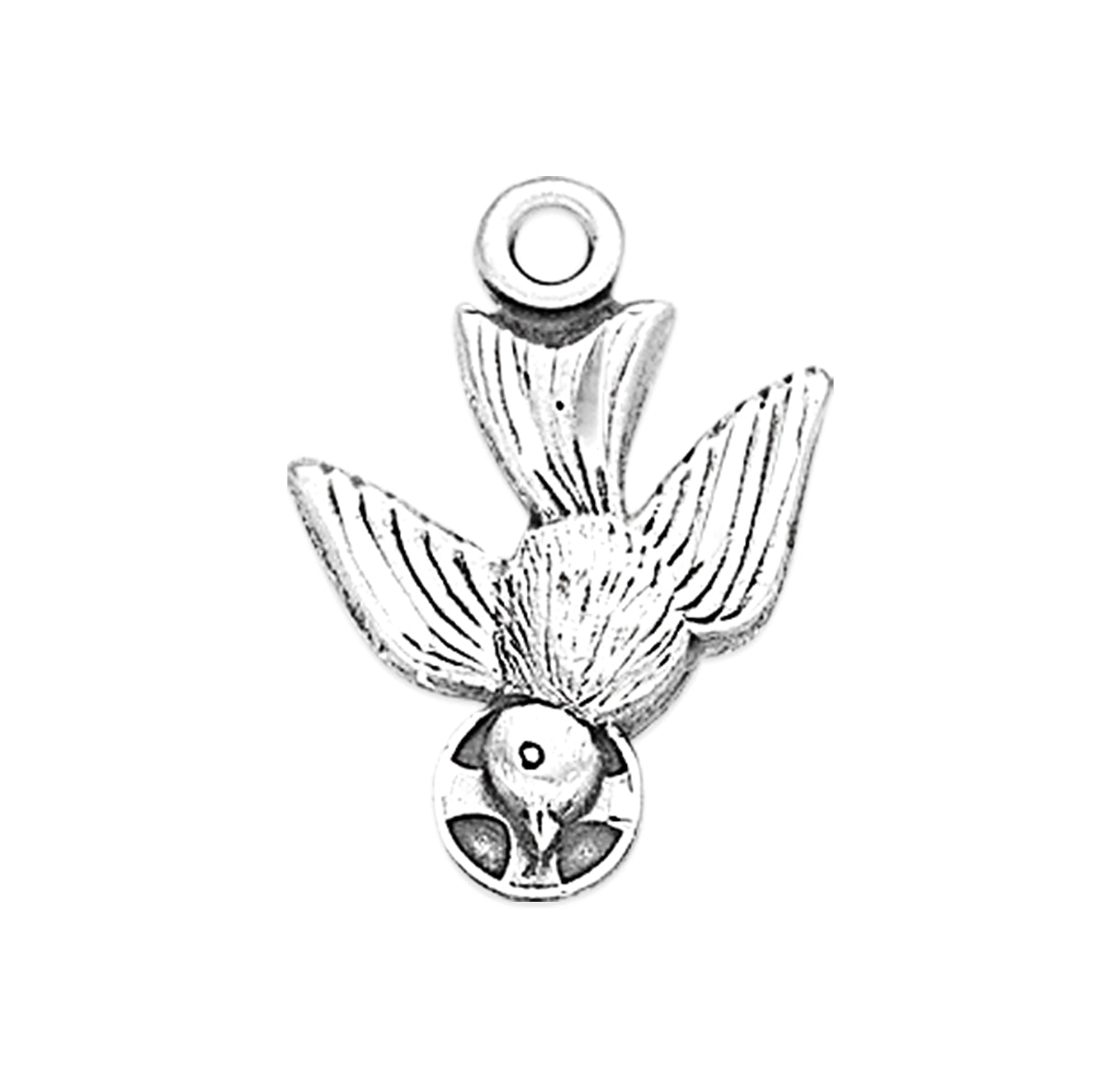 Holy Spirit Sterling Silver Medal