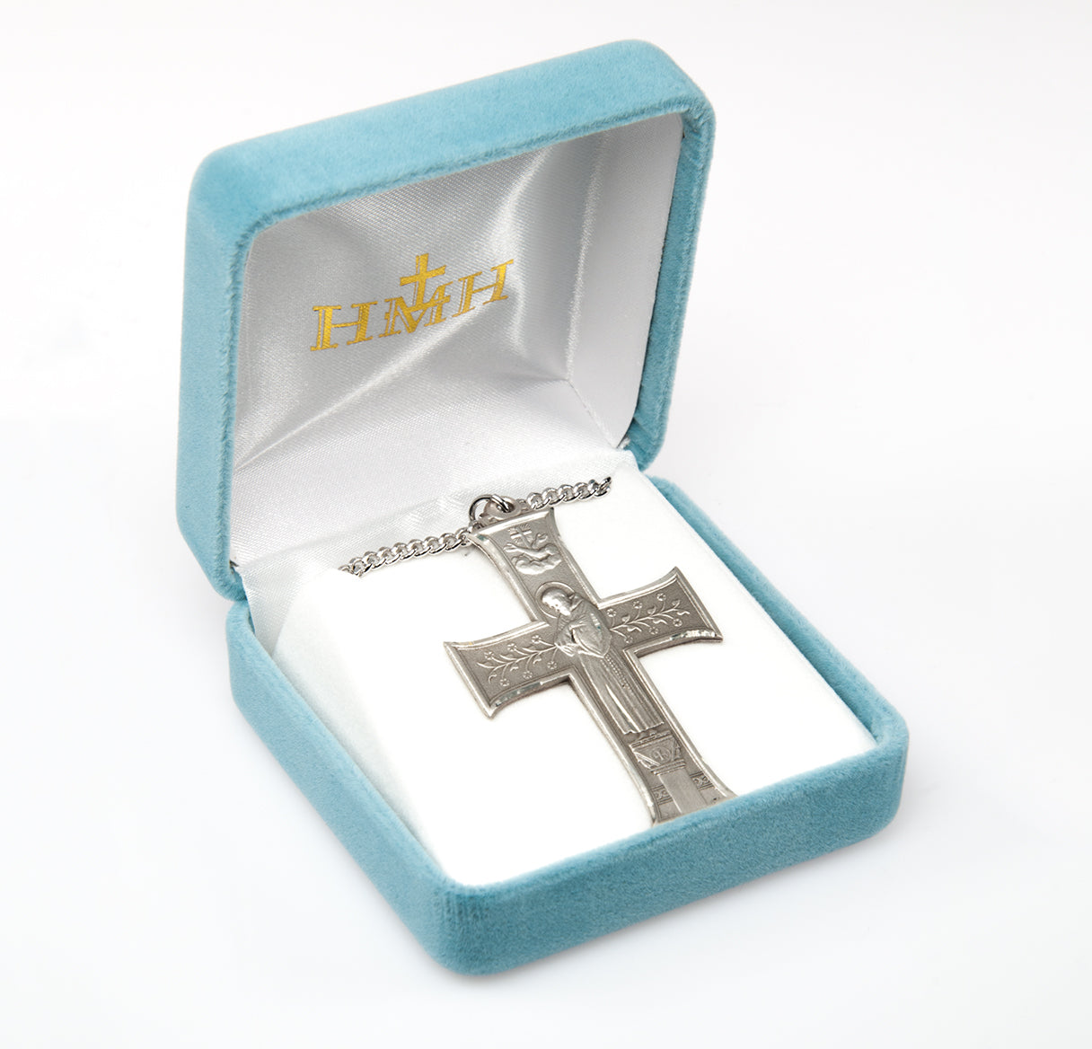 Saint Francis Sterling Silver Cross