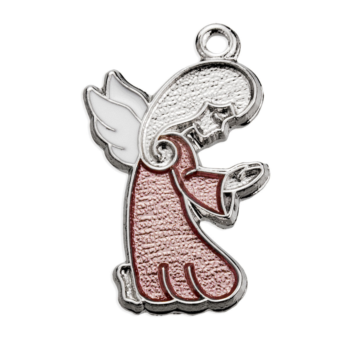 Sterling Silver Guardian Angel Baby Medal