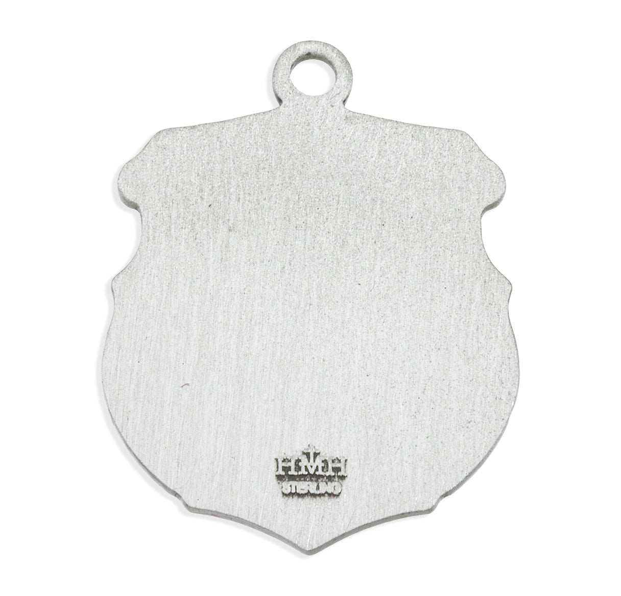 Saint Michael Sterling Silver Badge Medal