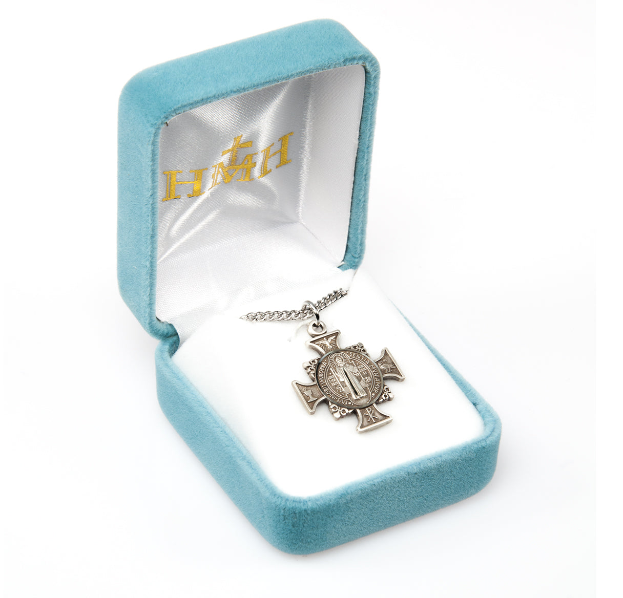 Sterling Silver Maltese Benedictine Medal