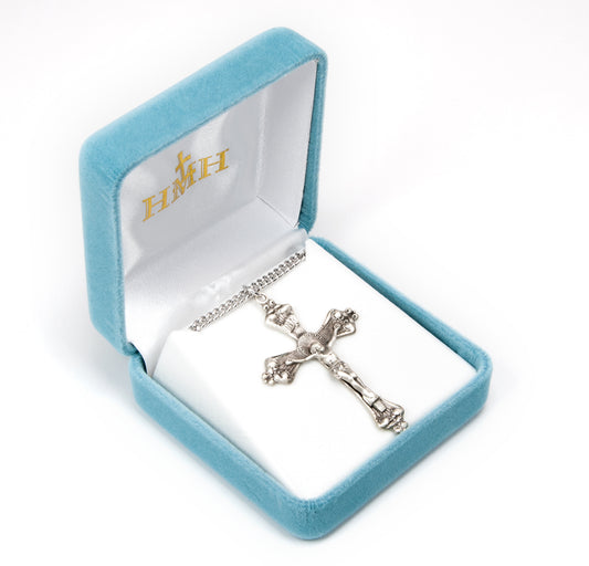 Saint Benedict Round Sterling Silver Medal