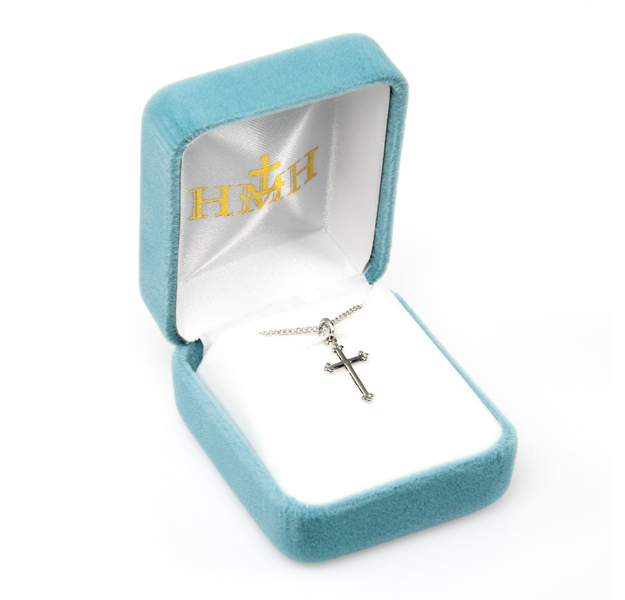 Latin Style Sterling Silver Crucifix