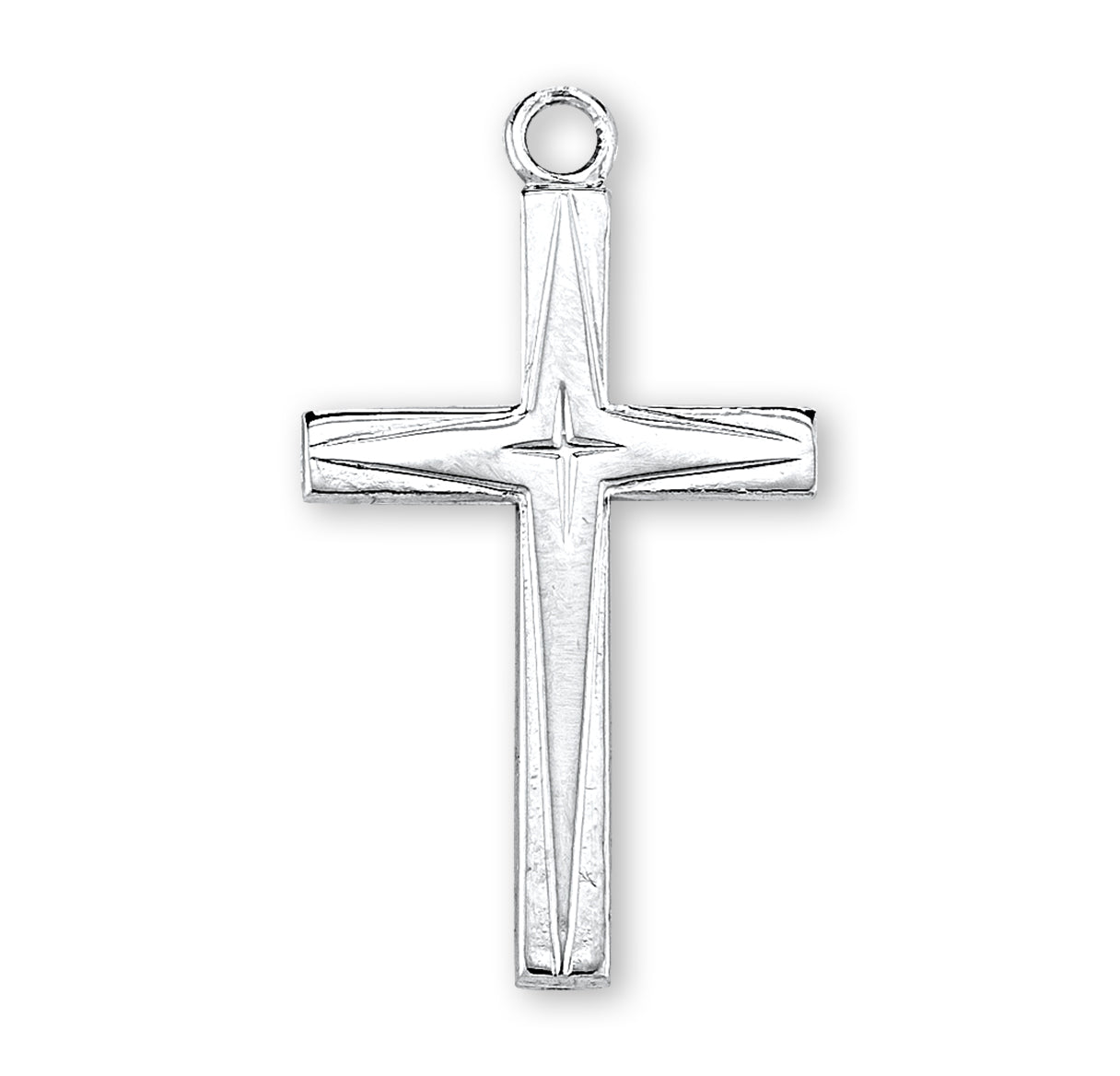 Sterling Silver High Polished Cross