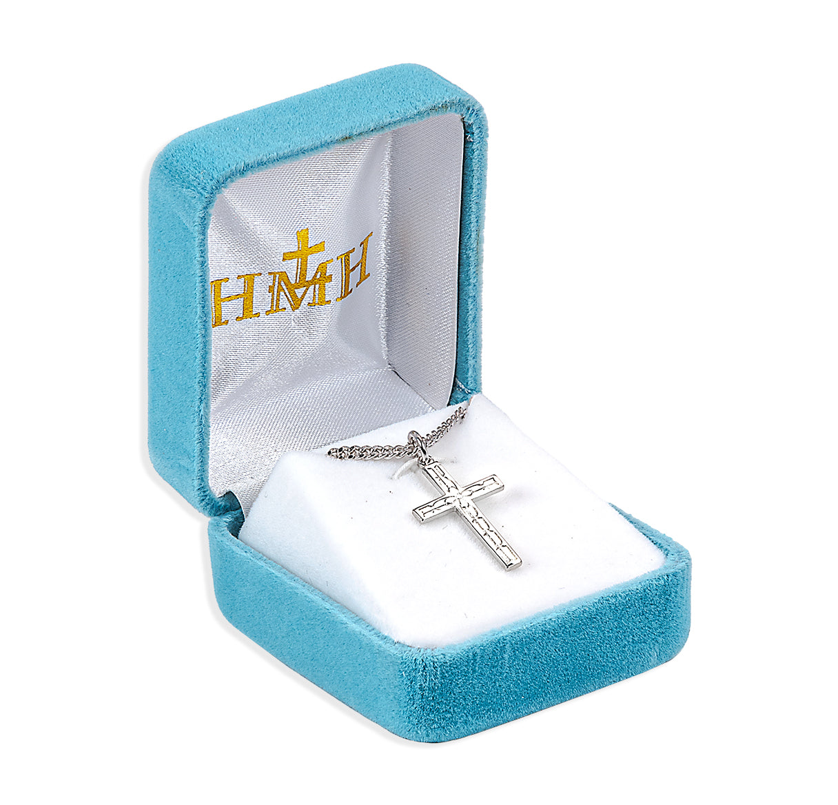 Sterling Silver High Polished Latin Style Cross