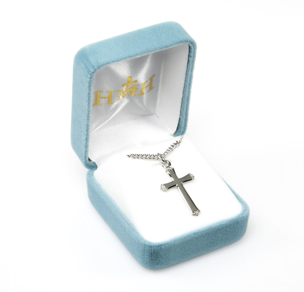 Sterling Silver High Polished Cross