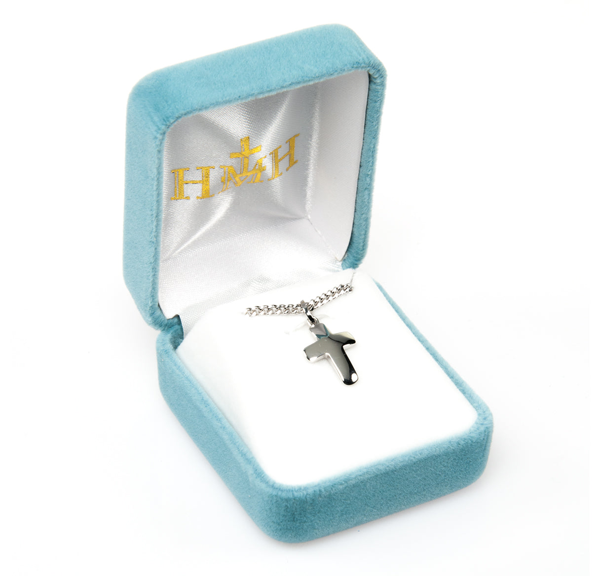 High Polished Sterling Silver Cross